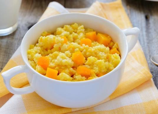 Пшенная каша с тыквой